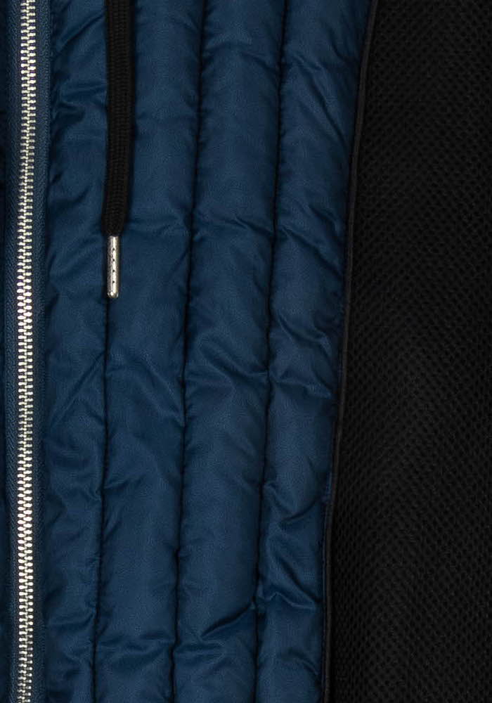 Doudoune Bleu et Noir - Taille XL/42 de la marque IKKS | PARAD122887 - Vendu par Paradigme - Image 3
