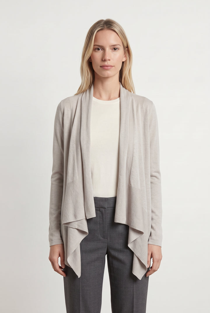 Cardigan Beige - Taille S/36 de la marque Comptoir des Cotonniers | PARAD122889 - Vendu par Paradigme - Image 1