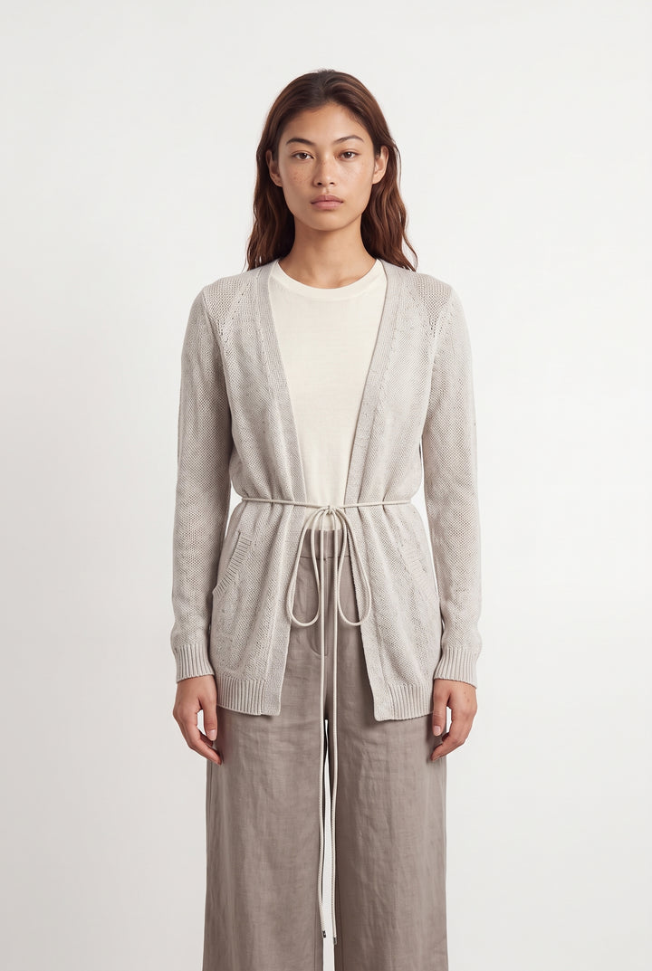 Cardigan Beige - Taille S/36 de la marque Comptoir des Cotonniers | PARAD122890 - Vendu par Paradigme - Image 1