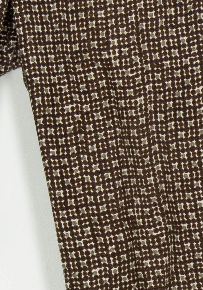 Pantalon Marron et Blanc - Taille S/36 de la marque Weekend Max Mara | PARAD122892 - Vendu par Paradigme - Image 3