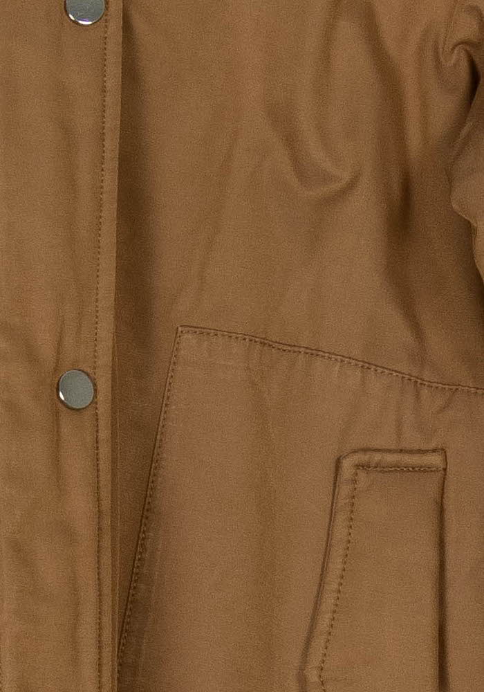 Parka Marron - Taille XL/42 de la marque Caroll | PARAD122894 - Vendu par Paradigme - Image 3