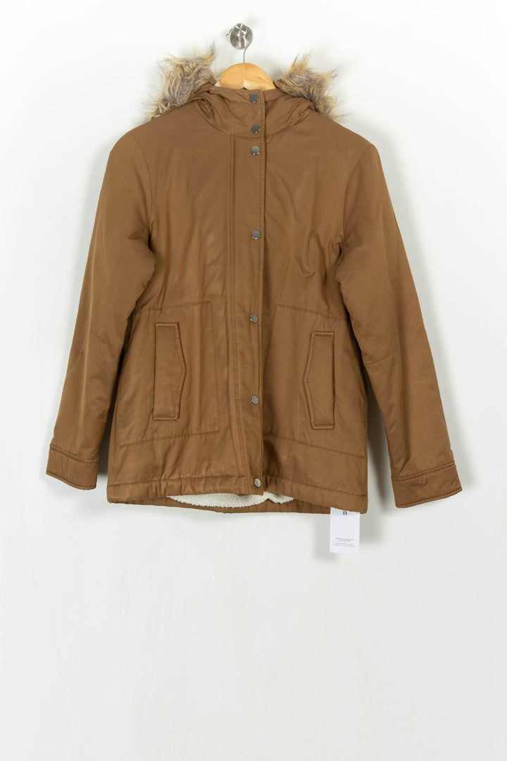 Parka Marron - Taille XL/42 de la marque Caroll | PARAD122894 - Vendu par Paradigme - Image 2
