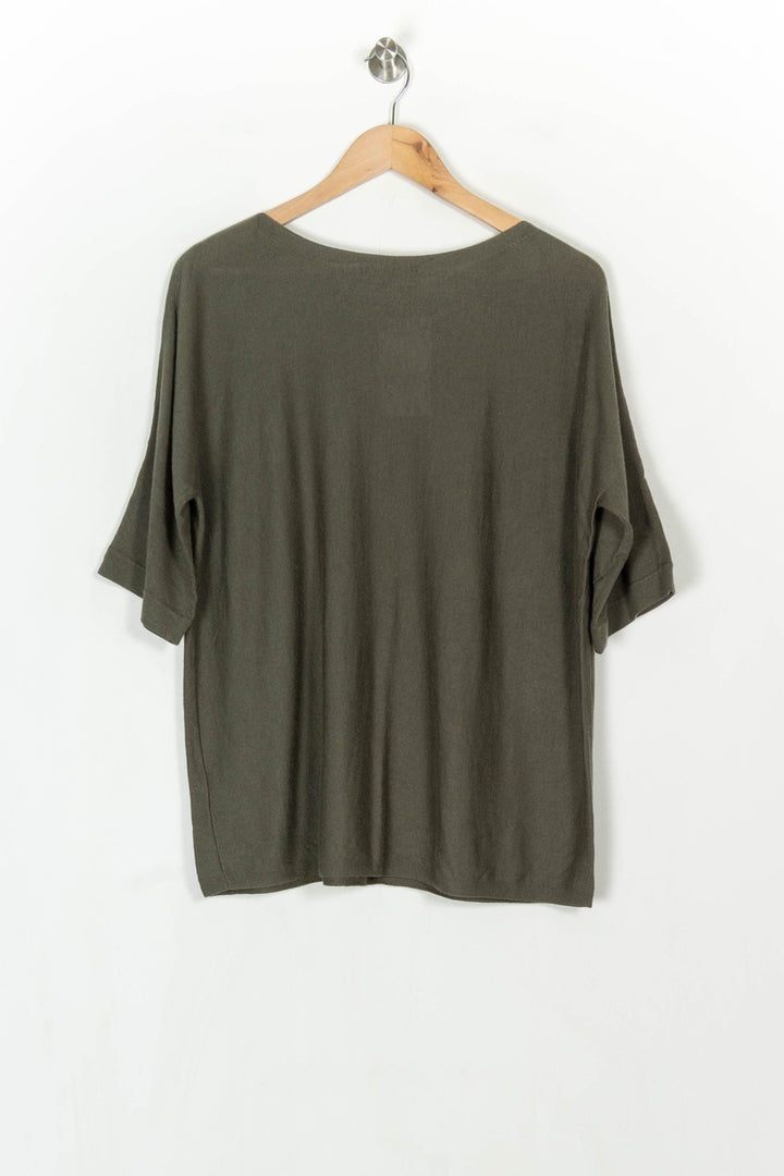 Pull Vert - Taille L/40 de la marque Caroll | PARAD122896 - Vendu par Paradigme - Image 5