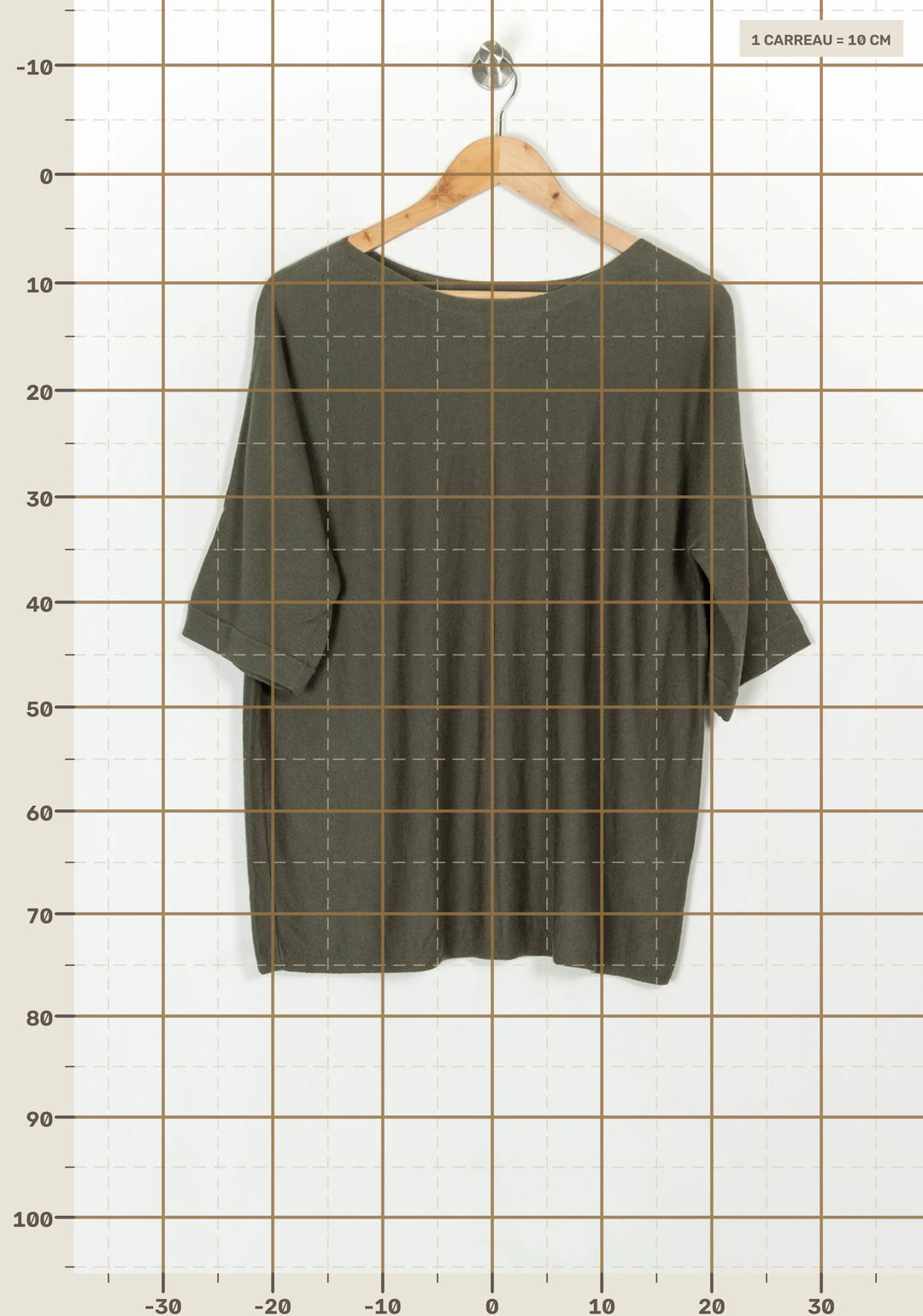 Pull Vert - Taille L/40 de la marque Caroll | PARAD122896 - Vendu par Paradigme - Image 4
