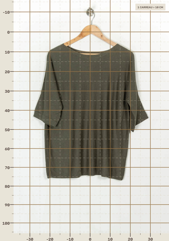 Pull Vert - Taille L/40 de la marque Caroll | PARAD122896 - Vendu par Paradigme - Image 4