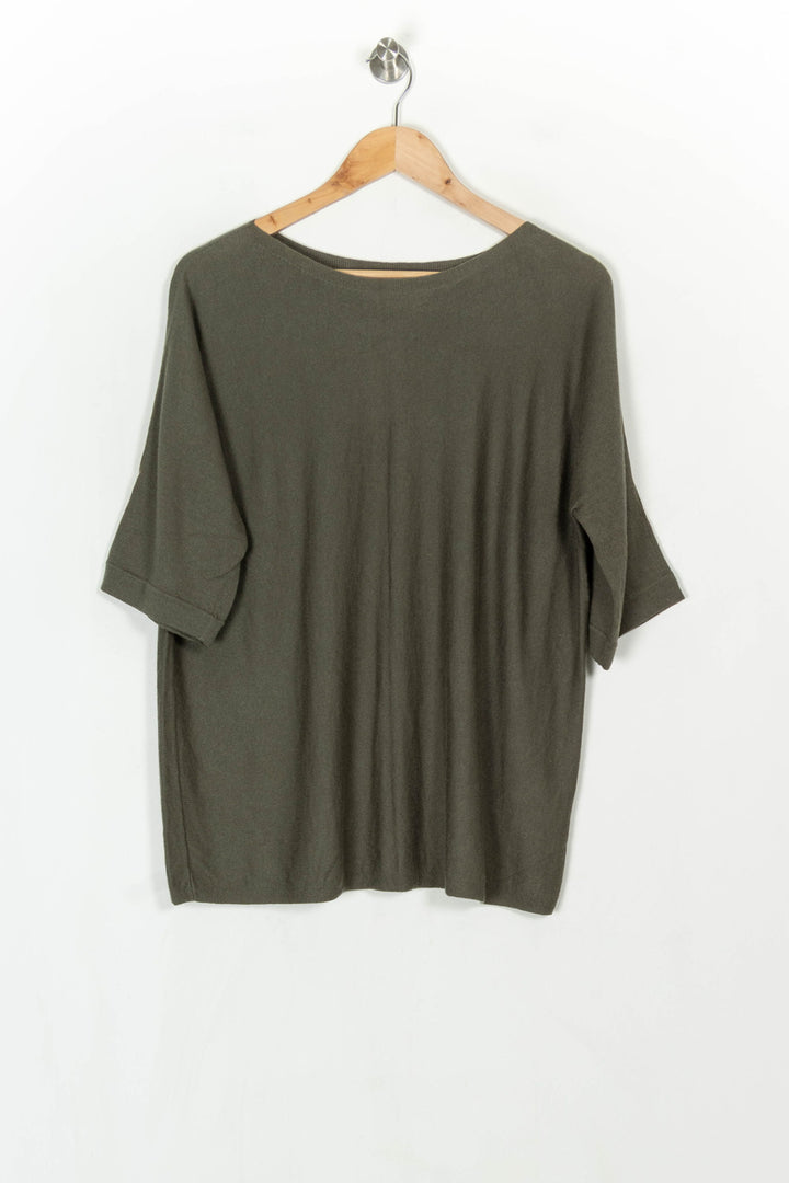 Pull Vert - Taille L/40 de la marque Caroll | PARAD122896 - Vendu par Paradigme - Image 2