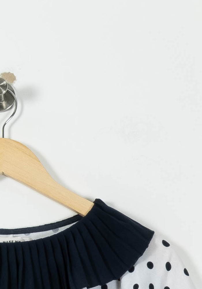 Blouse Blanche et Bleue - Taille S/36 de la marque Make My Lemonade | PARAD12306 - Vendu par Paradigme - Image 3