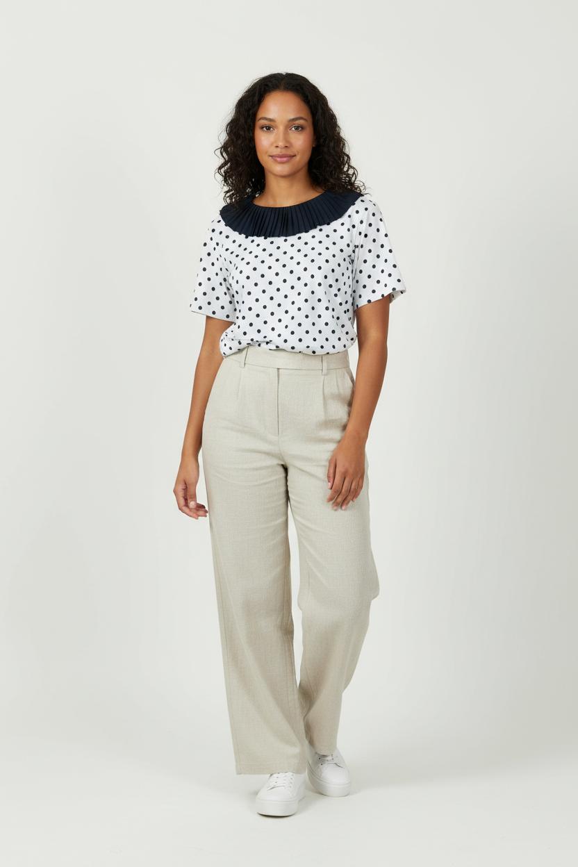 Blouse Blanche et Bleue - Taille S/36 de la marque Make My Lemonade | PARAD12306 - Vendu par Paradigme - Image 1