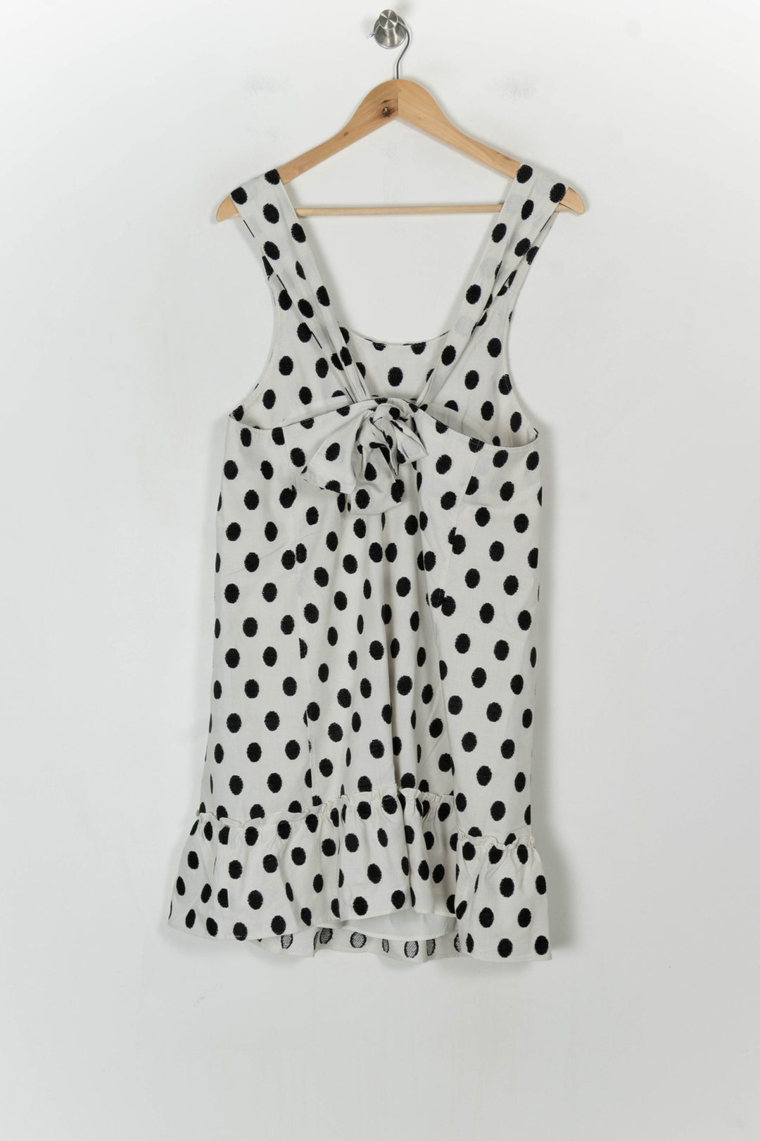 Robe Midi Blanche et Noire - Taille M/38 de la marque Sézane | PARAD123401 - Vendu par Paradigme - Image 5