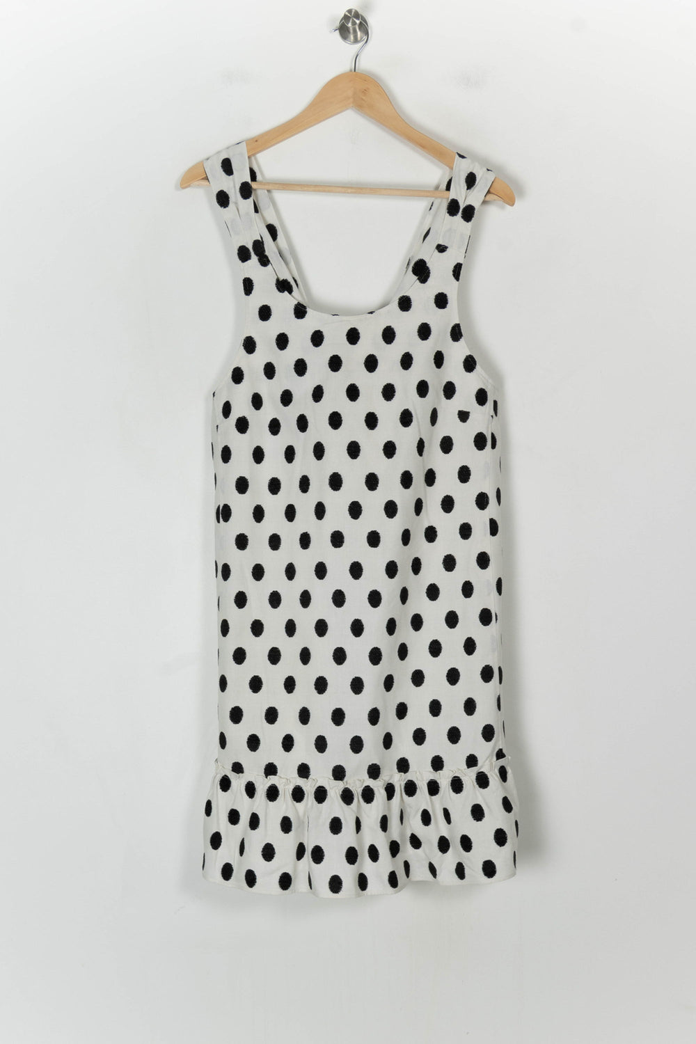 Robe Midi Blanche et Noire - Taille M/38 de la marque Sézane | PARAD123401 - Vendu par Paradigme - Image 2