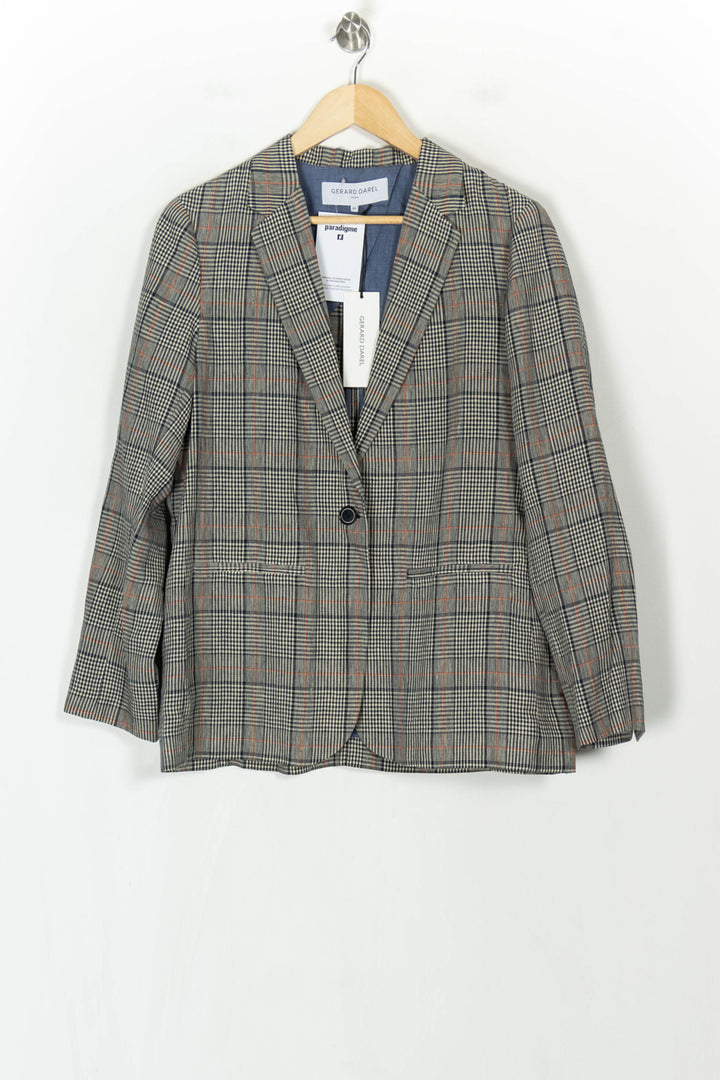 Blazer Gris et Bleu - Taille XXL/44 de la marque Gerard Darel | PARAD123428 - Vendu par Paradigme - Image 2