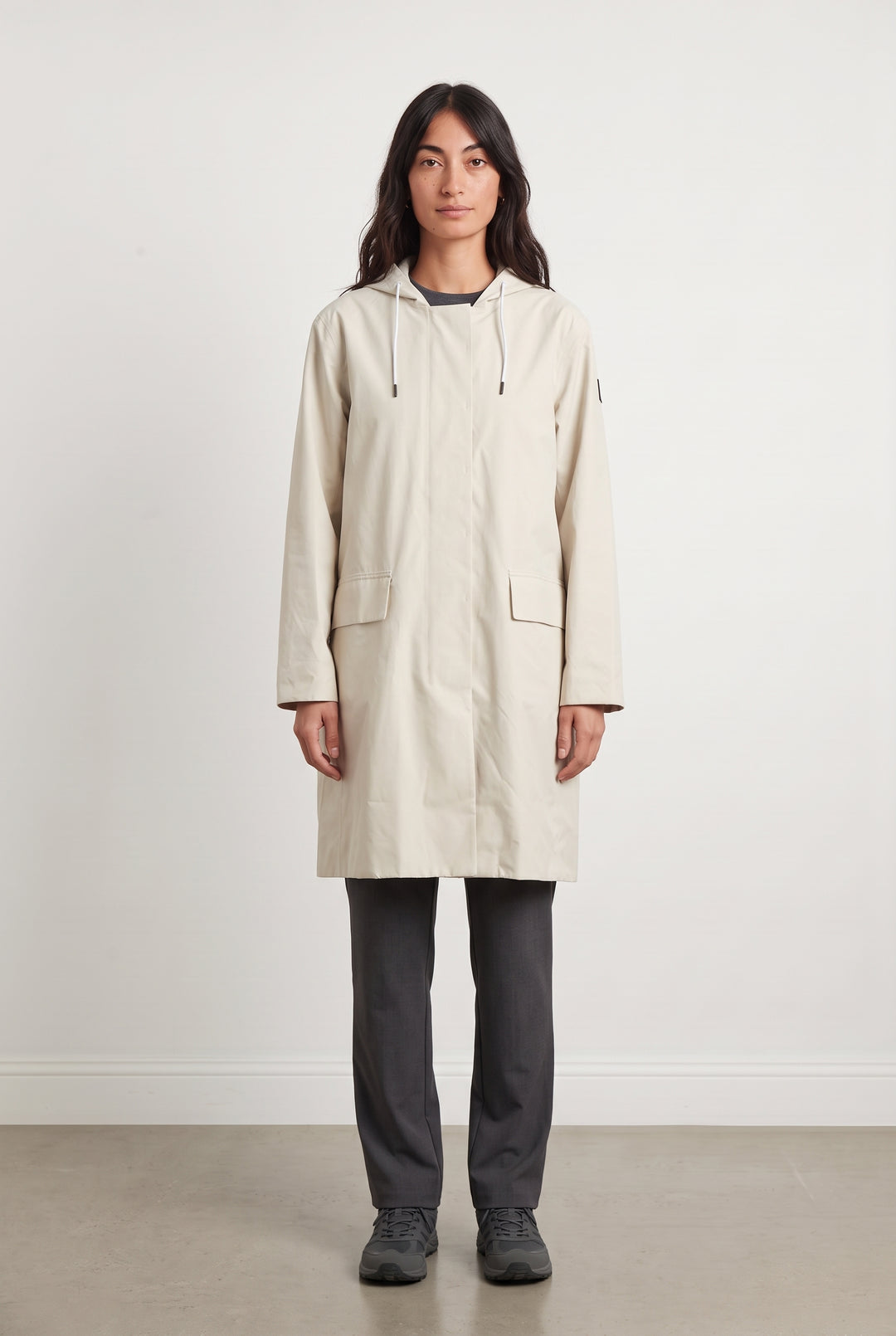 Imperméable À Capuche Beige - Taille M/38 de la marque Aigle | PARAD123429 - Vendu par Paradigme - Image 1