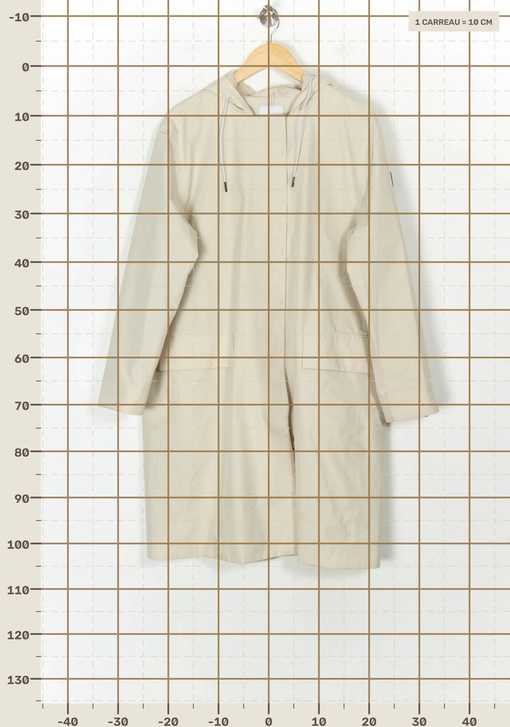 Imperméable À Capuche Beige - Taille M/38 de la marque Aigle | PARAD123429 - Vendu par Paradigme - Image 4