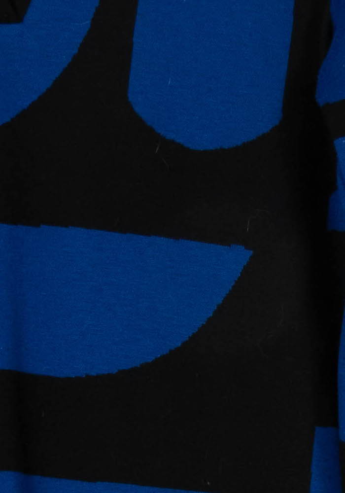 Robe Bleue et Noire - Taille L/40 de la marque La Fée Maraboutée | PARAD123460 - Vendu par Paradigme - Image 3