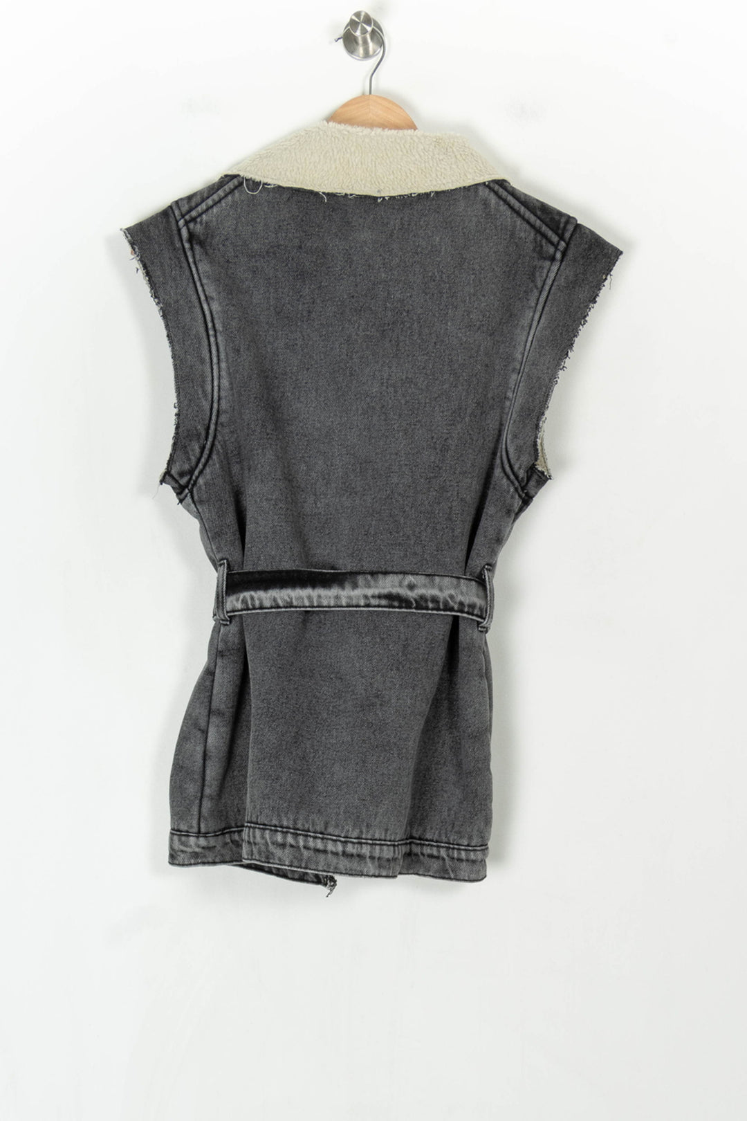 Veste Sans Manches Noire et Écrue - Taille XS/34 de la marque Imprevu | PARAD123491 - Vendu par Paradigme - Image 5