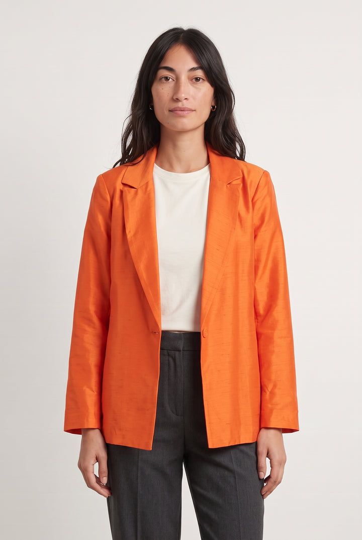 Blazer Orange - Taille XS/34 de la marque Imprevu | PARAD123498 - Vendu par Paradigme - Image 1