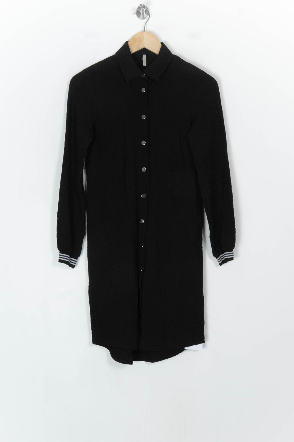 Robe Chemise Noire - Taille XS/34 de la marque I.Code | PARAD123508 - Vendu par Paradigme - Image 2