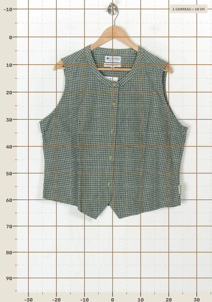 Veste Sans Manche Verte - Taille XL/42 de la marque Columbia | PARAD123511 - Vendu par Paradigme - Image 4