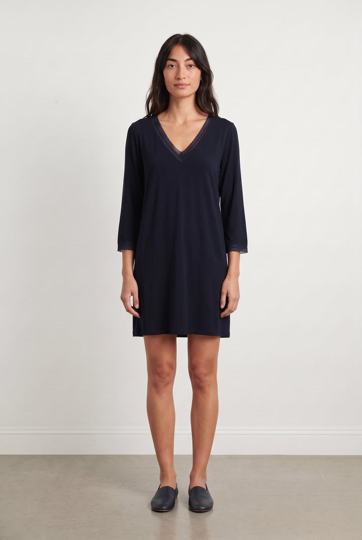 Robe Midi Bleue - Taille S/36 de la marque La Petite Etoile | PARAD123517 - Vendu par Paradigme - Image 1