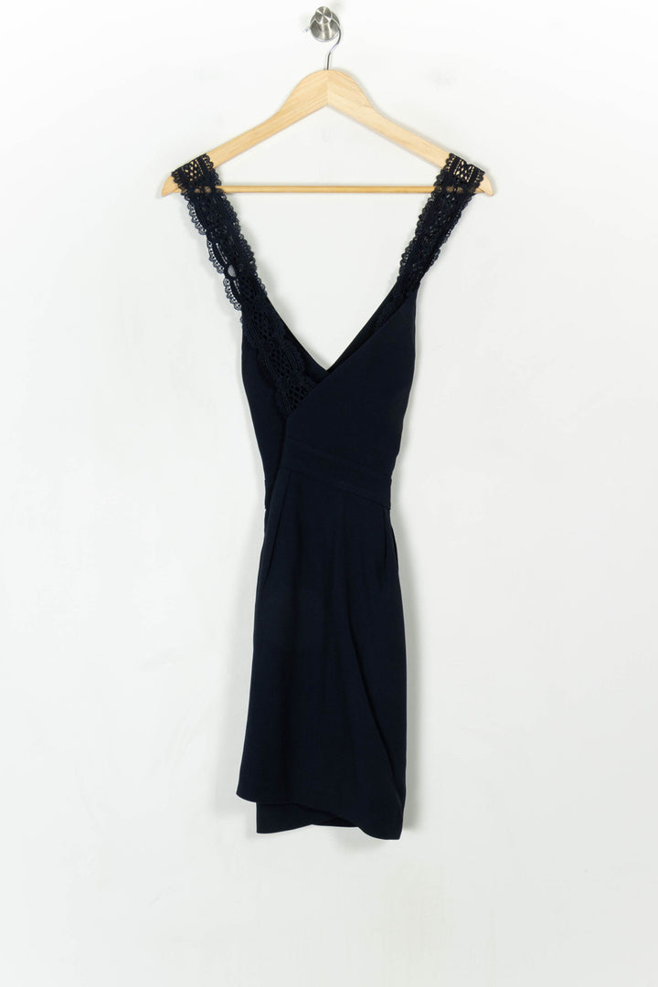 Robe Courte Bleue - Taille M/38 de la marque Sézane | PARAD123531 - Vendu par Paradigme - Image 5