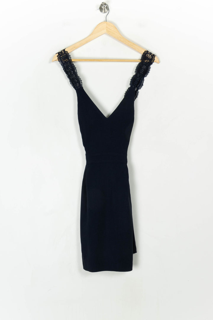 Robe Courte Bleue - Taille M/38 de la marque Sézane | PARAD123531 - Vendu par Paradigme - Image 2