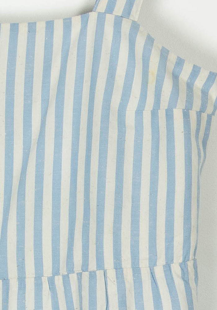Robe Longue Bleu et Blanc - Taille M/38 de la marque Sézane | PARAD123532 - Vendu par Paradigme - Image 3