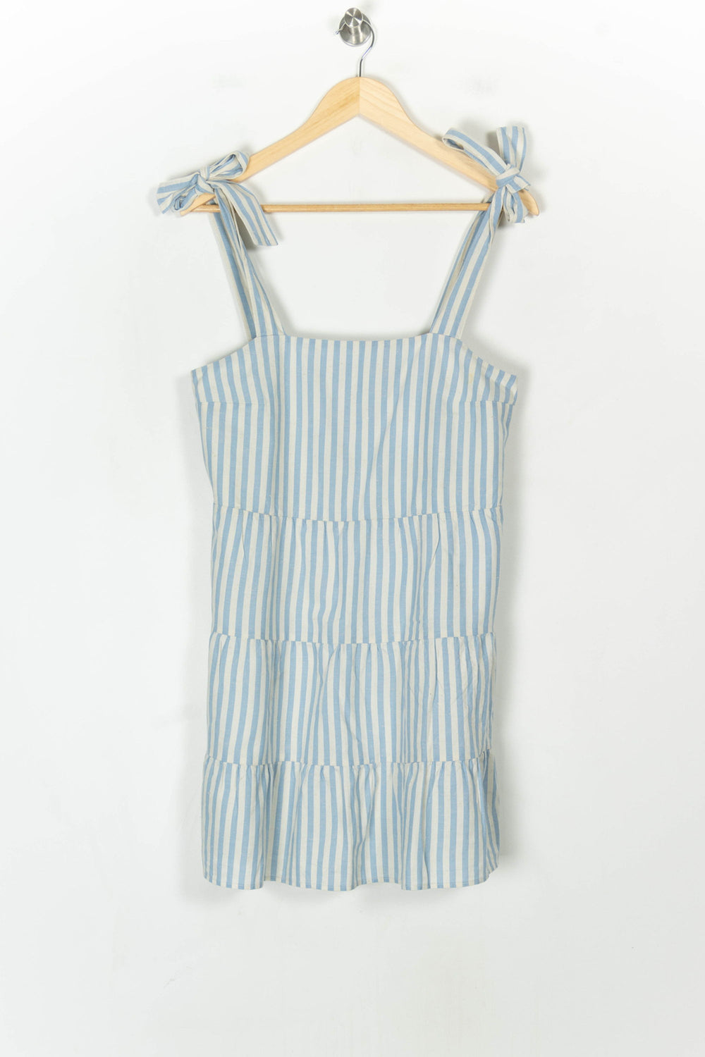 Robe Longue Bleu et Blanc - Taille M/38 de la marque Sézane | PARAD123532 - Vendu par Paradigme - Image 2