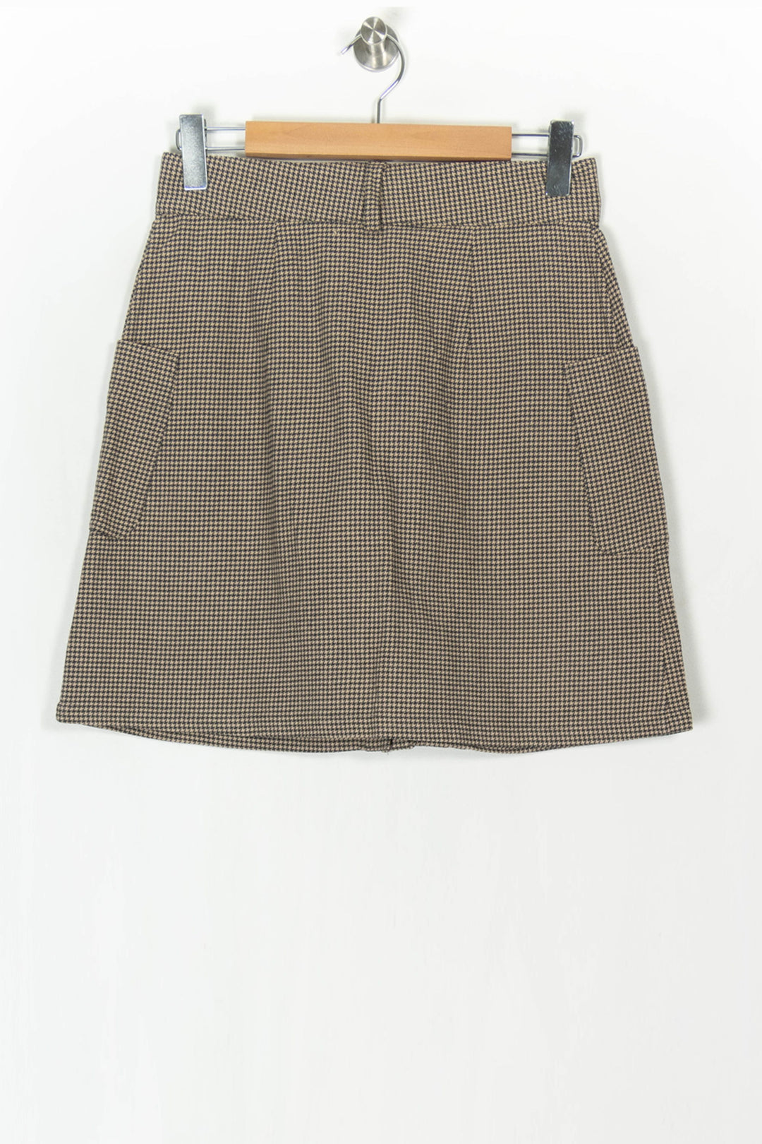 Jupe courte Beige et Marron - Taille L/40 de la marque Sézane | PARAD123534 - Vendu par Paradigme - Image 5