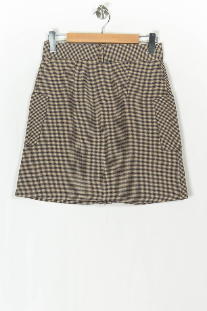 Jupe courte Beige et Marron - Taille L/40 de la marque Sézane | PARAD123534 - Vendu par Paradigme - Image 5