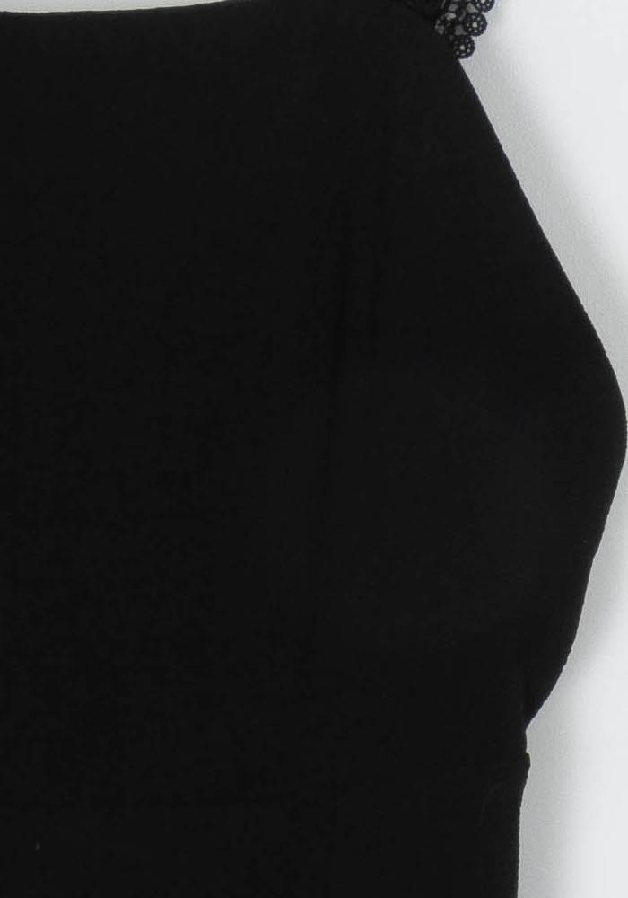 Robe Longue Noire - Taille M/38 de la marque Sézane | PARAD123536 - Vendu par Paradigme - Image 3