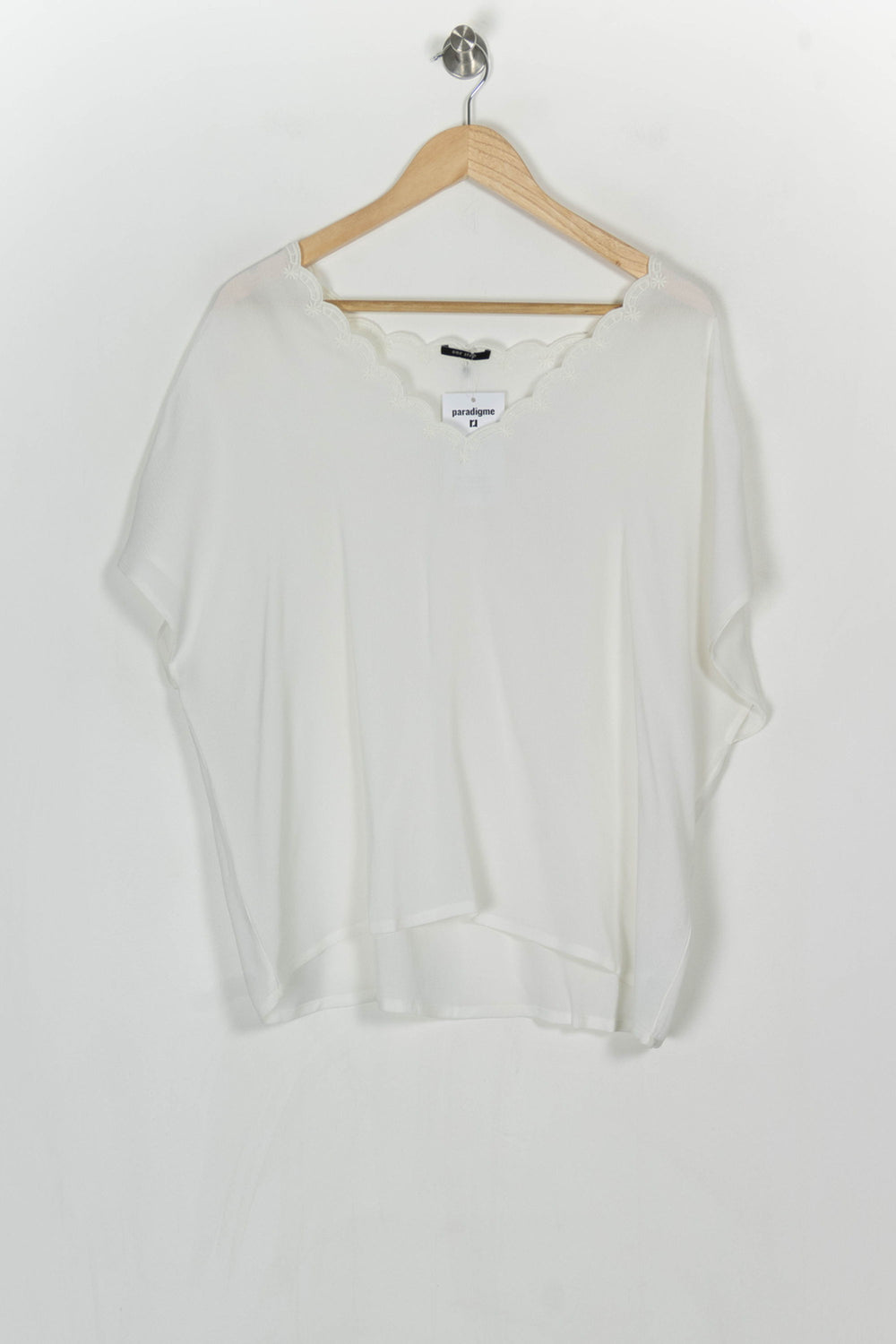 Blouse Blanche - Taille XL/42 de la marque One Step | PARAD123537 - Vendu par Paradigme - Image 2
