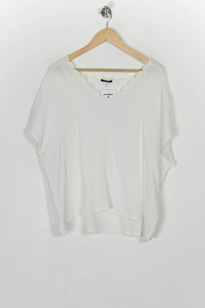 Blouse Blanche - Taille XL/42 de la marque One Step | PARAD123537 - Vendu par Paradigme - Image 2