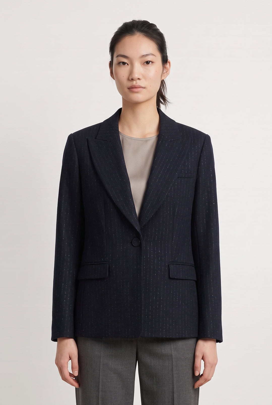 Veste De Tailleur Bleue - Taille S/36 de la marque Claudie Pierlot | PARAD123543 - Vendu par Paradigme - Image 1