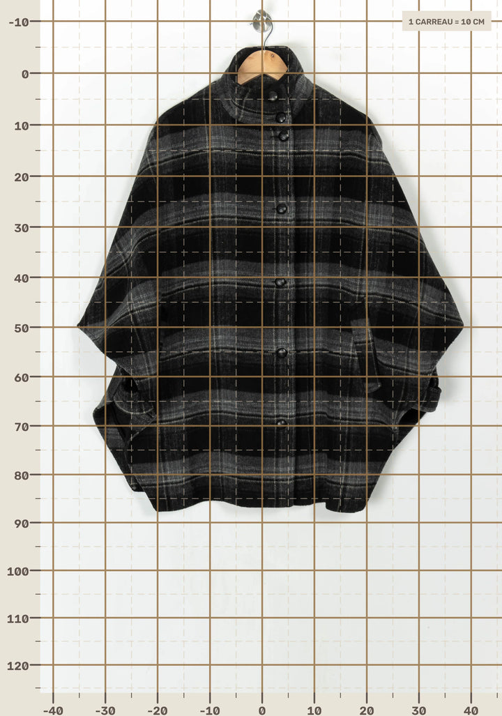 Manteau Noir et Gris - Taille T.U. de la marque IKKS | PARAD123558 - Vendu par Paradigme - Image 4
