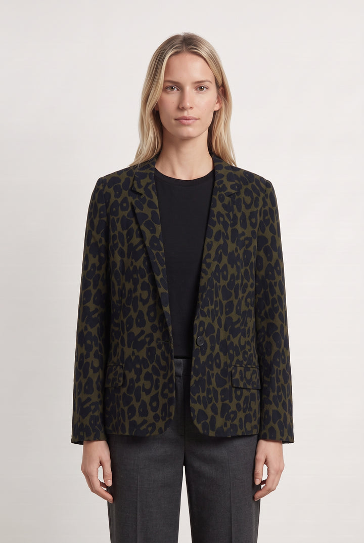 Veste Kaki et Noire - Taille M/38 de la marque La Petite Etoile | PARAD123589 - Vendu par Paradigme - Image 1