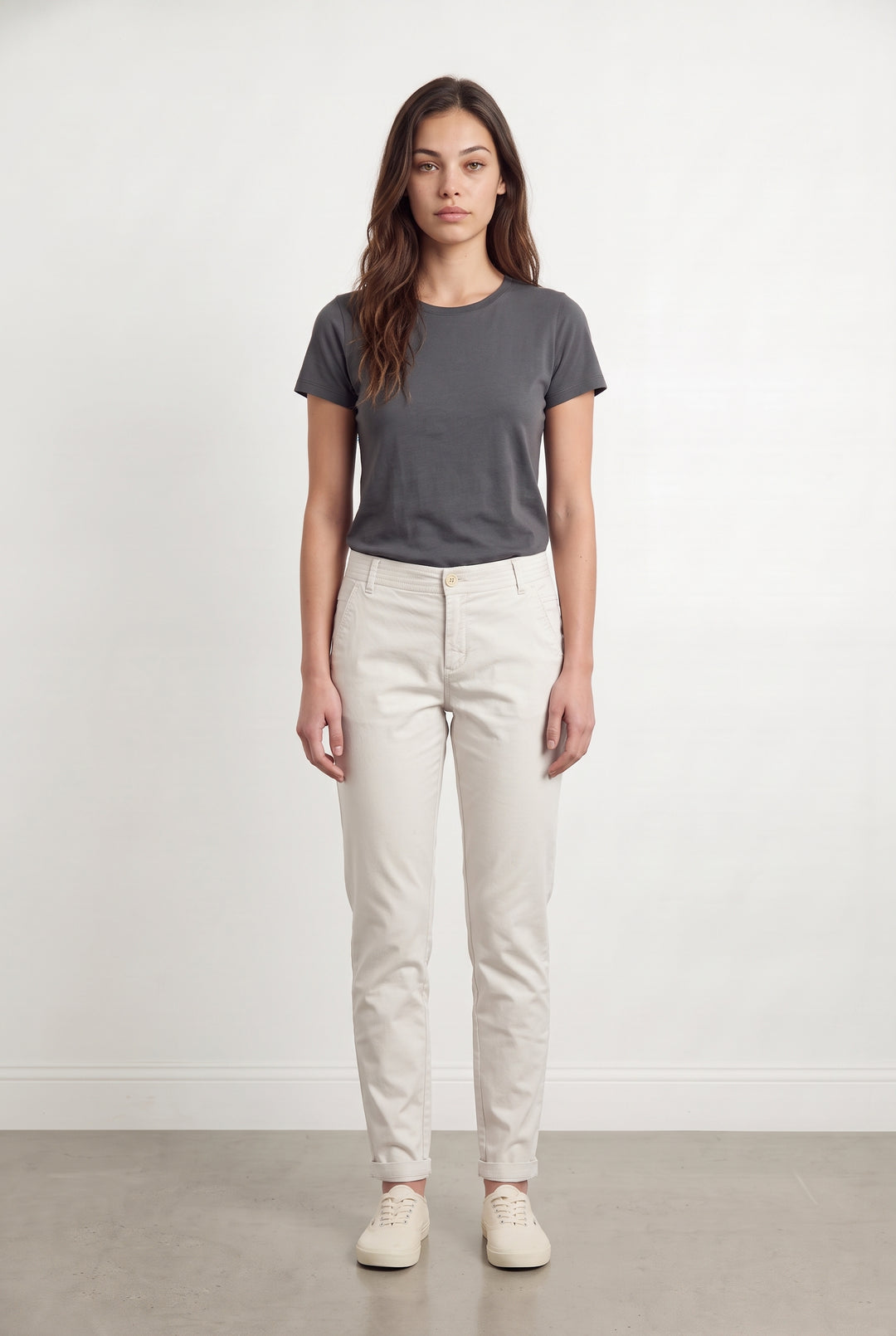 Pantalon Chino Beige - Taille XS/34 de la marque Comptoir des Cotonniers | PARAD123593 - Vendu par Paradigme - Image 1