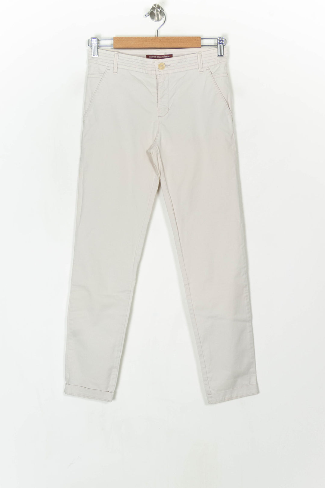 Pantalon Chino Beige - Taille XS/34 de la marque Comptoir des Cotonniers | PARAD123593 - Vendu par Paradigme - Image 2