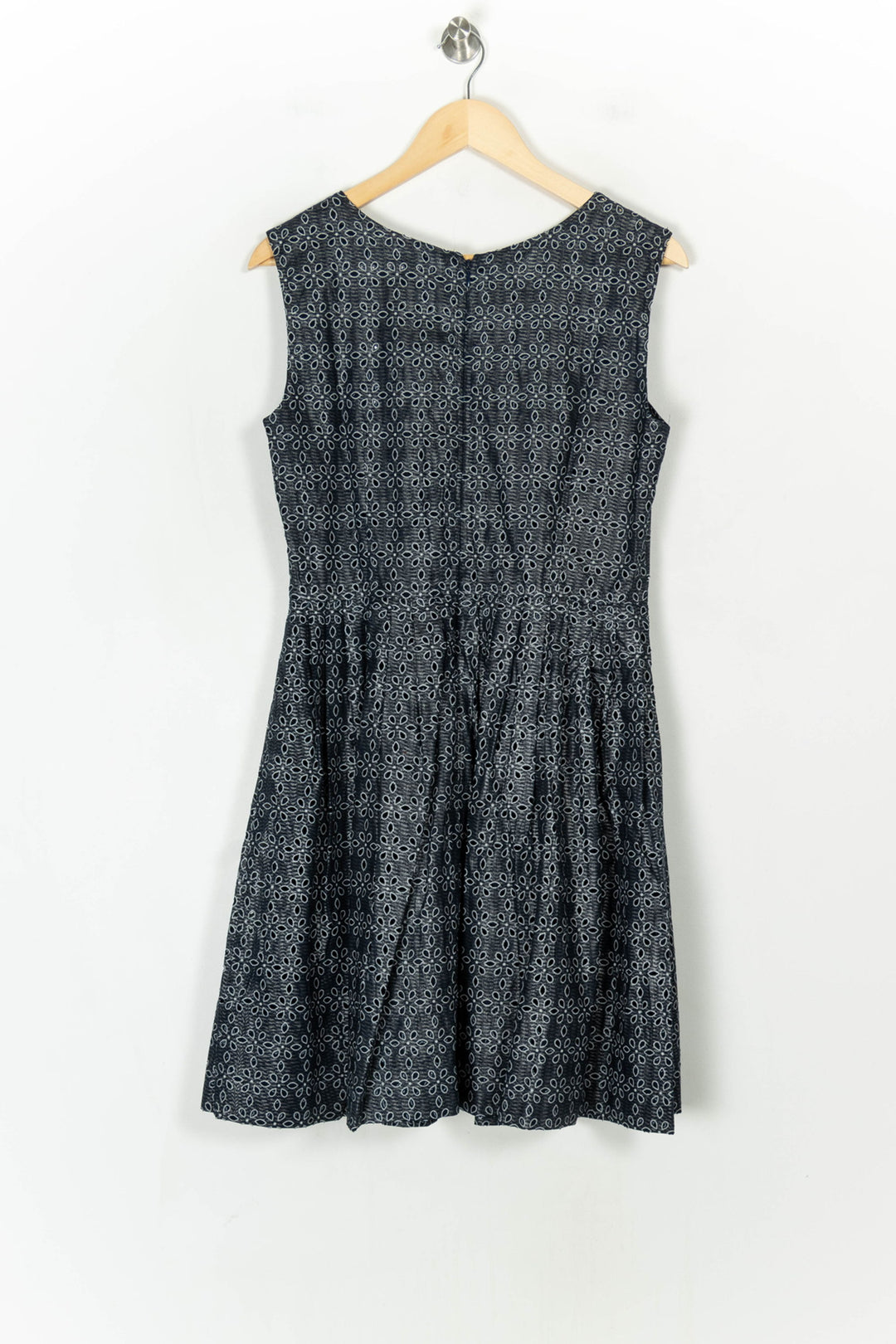 Robe Courte Bleue et Blanche - Taille L/40 de la marque Manoush | PARAD123596 - Vendu par Paradigme - Image 5