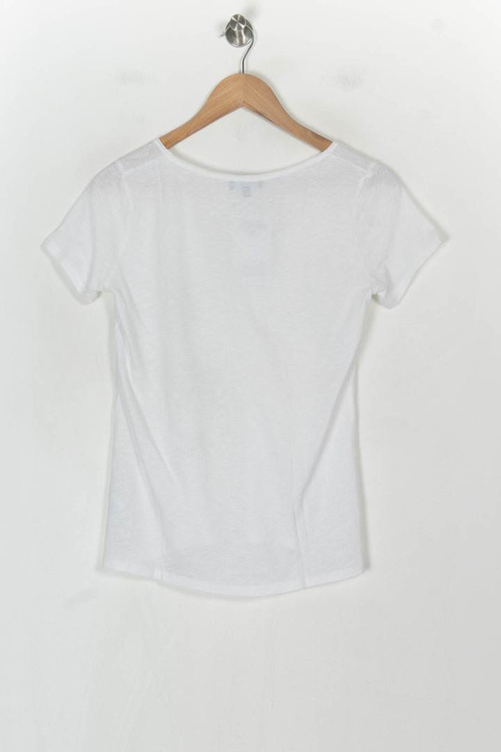 Tee-shirt Blanc - Taille S/36 de la marque Caroll | PARAD123603 - Vendu par Paradigme - Image 5