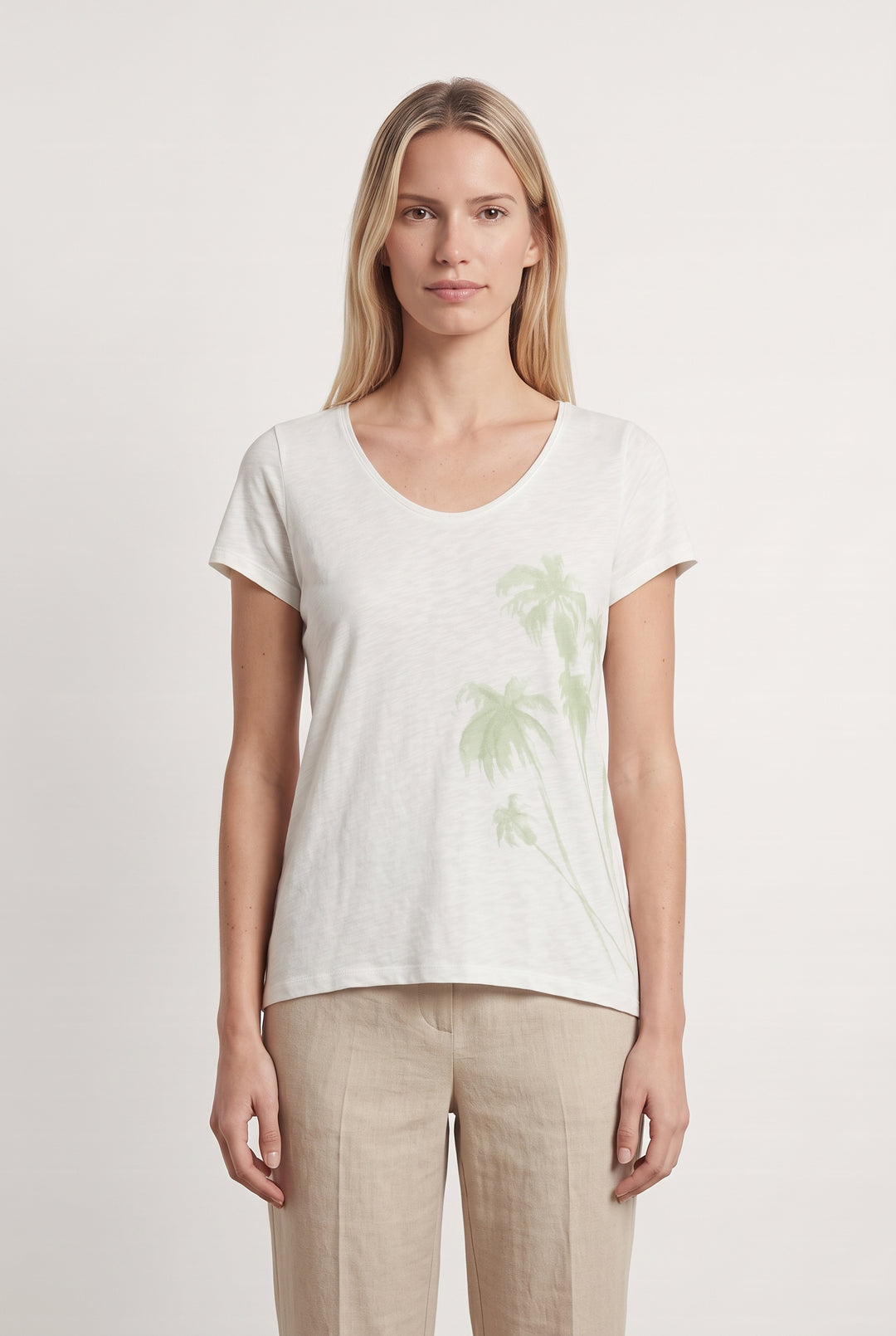 Tee-shirt Blanc - Taille S/36 de la marque Caroll | PARAD123603 - Vendu par Paradigme - Image 1