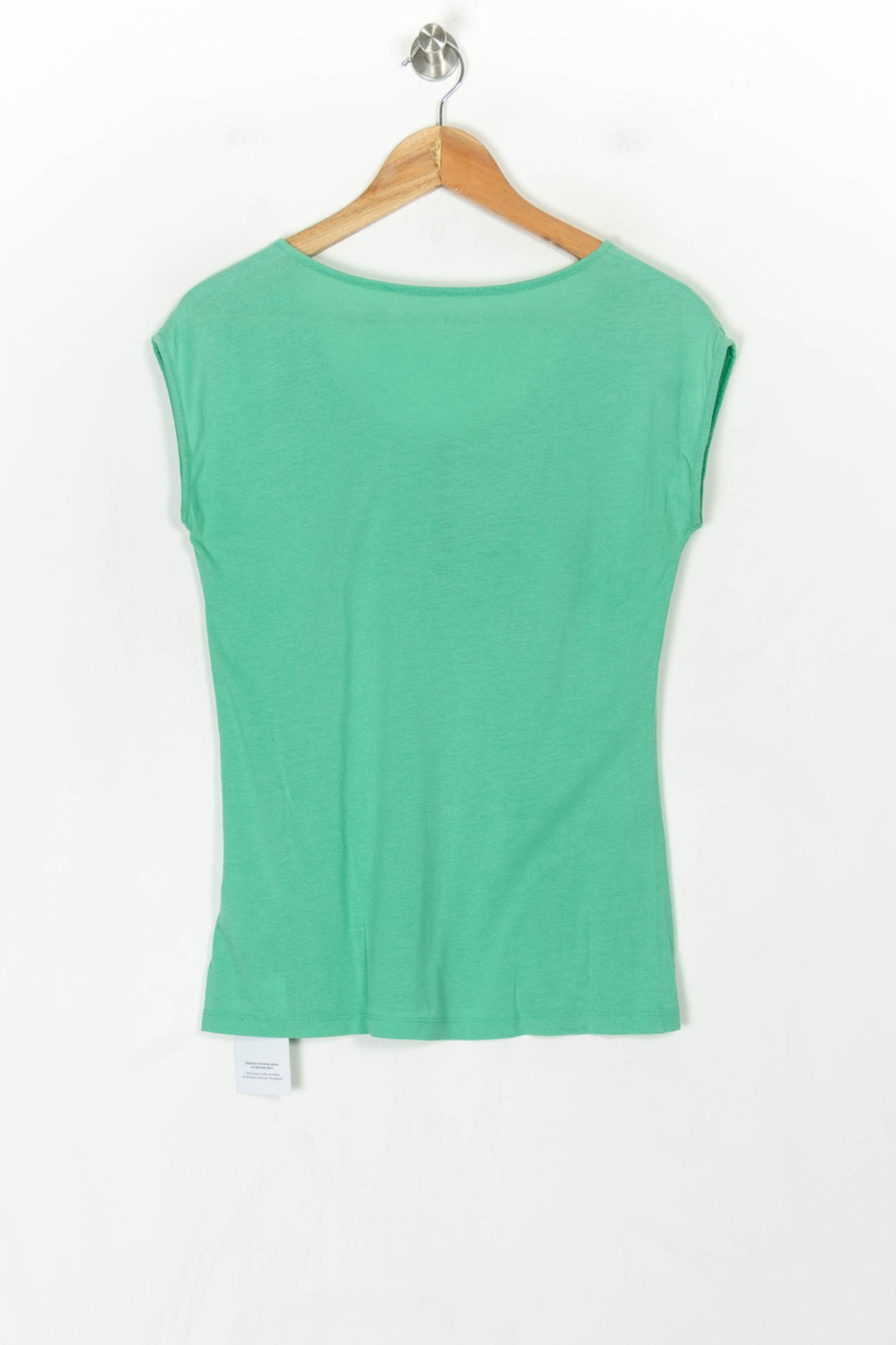 Tee-shirt sans manches Vert - Taille S/36 de la marque Caroll | PARAD123605 - Vendu par Paradigme - Image 5