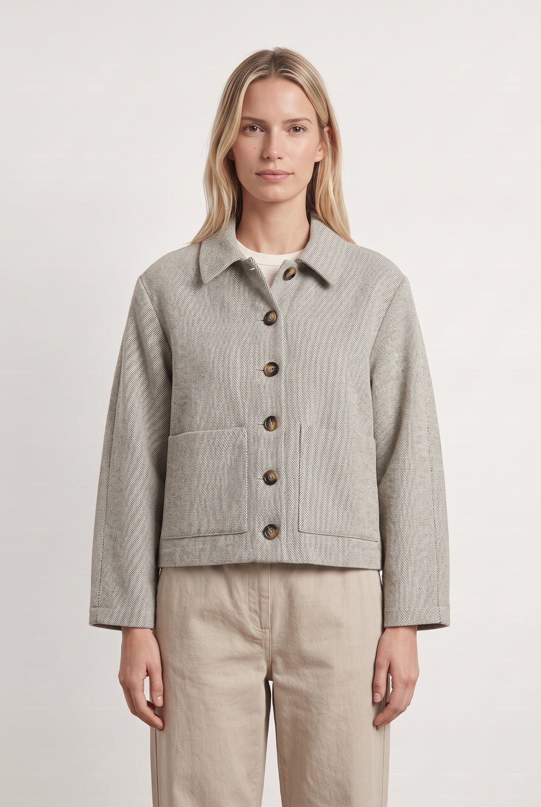 Veste Grise - Taille S/36 de la marque Des petits hauts | PARAD123610 - Vendu par Paradigme - Image 1