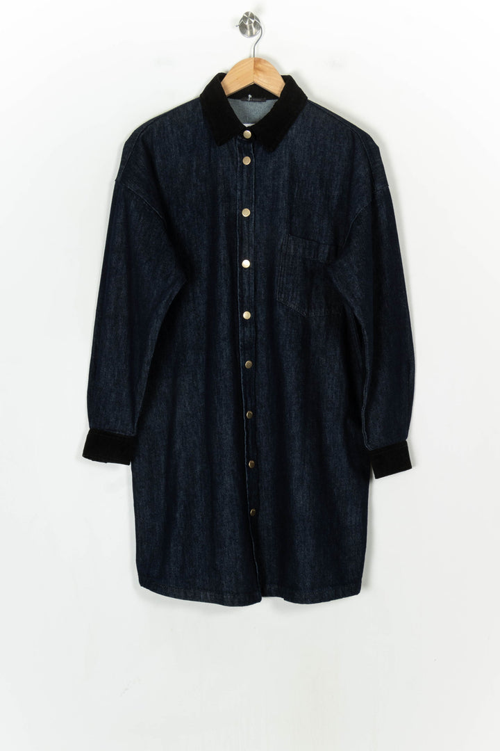 Robe Chemise Bleue - Taille M/38 de la marque IKKS | PARAD123613 - Vendu par Paradigme - Image 2