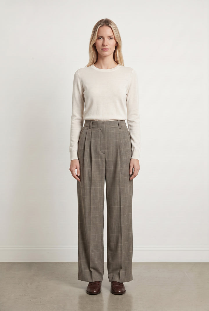 Pantalon Large Gris - Taille XS/34 de la marque Maje | PARAD123614 - Vendu par Paradigme - Image 1