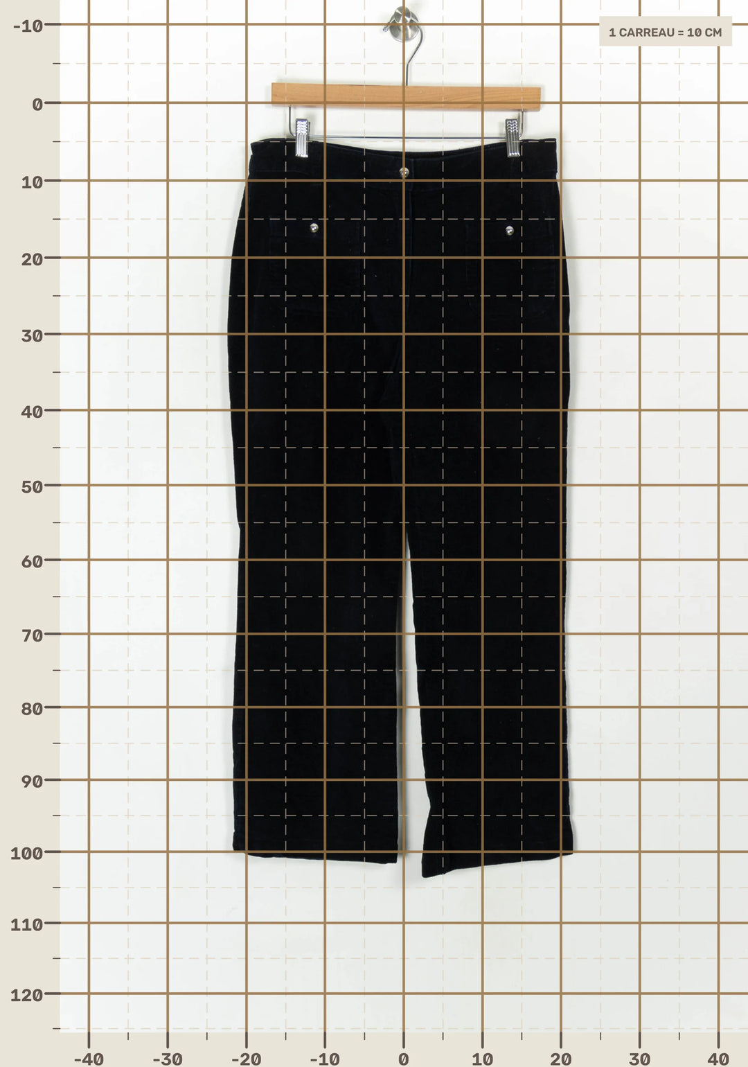 Jean Noir - Taille XL/42 de la marque Caroll | PARAD123616 - Vendu par Paradigme - Image 4