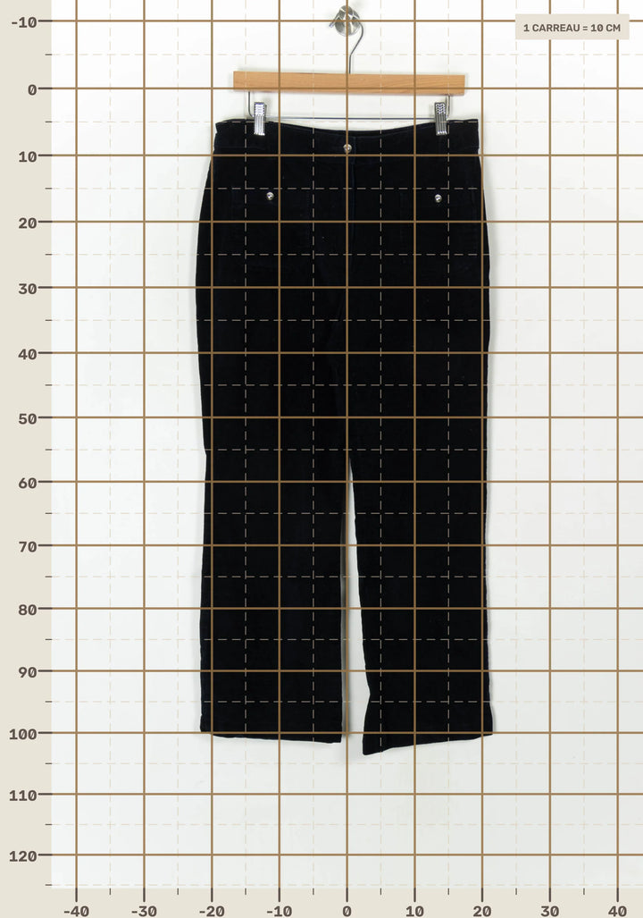 Jean Noir - Taille XL/42 de la marque Caroll | PARAD123616 - Vendu par Paradigme - Image 4