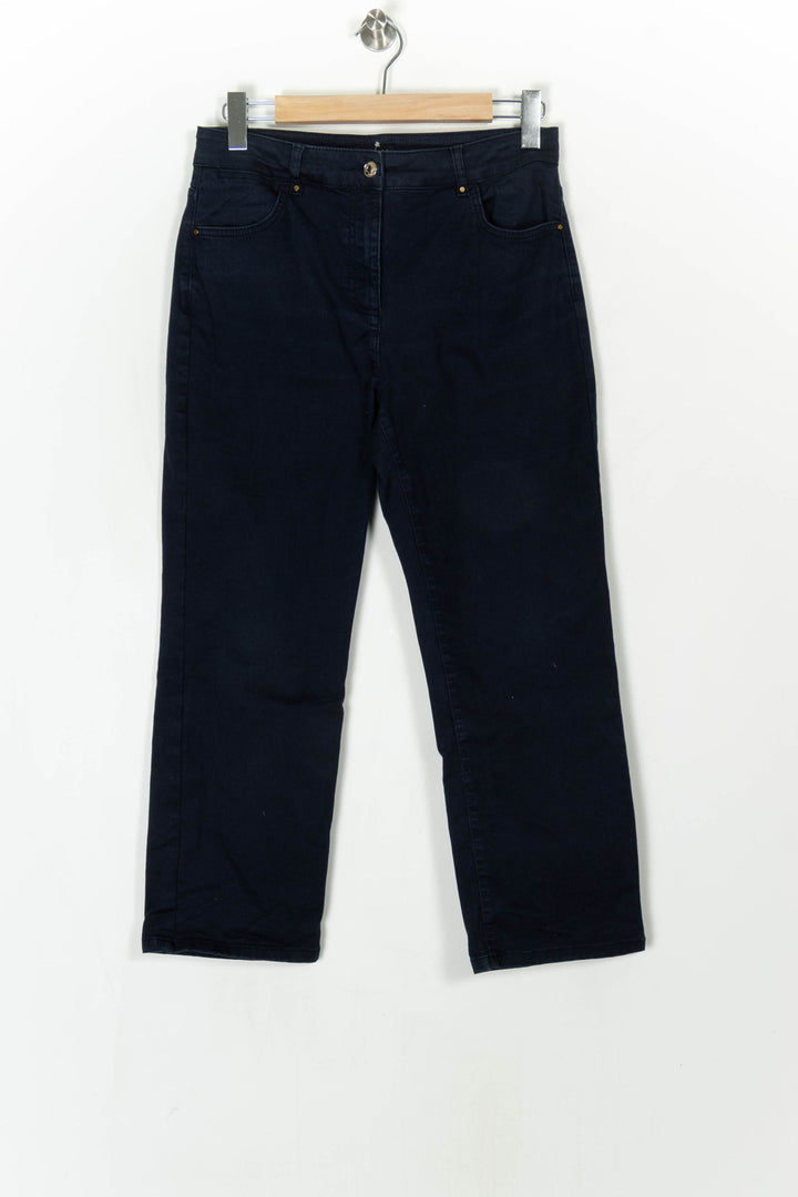 Jean Bleu foncé - Taille XL/42 de la marque Caroll | PARAD123617 - Vendu par Paradigme - Image 2