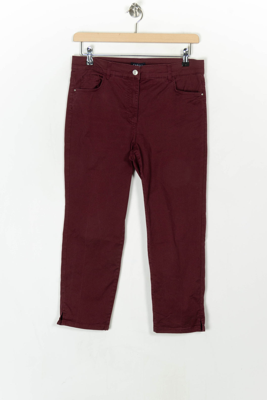 Pantalon Bordeaux - Taille XXL/44 de la marque Caroll | PARAD123618 - Vendu par Paradigme - Image 2