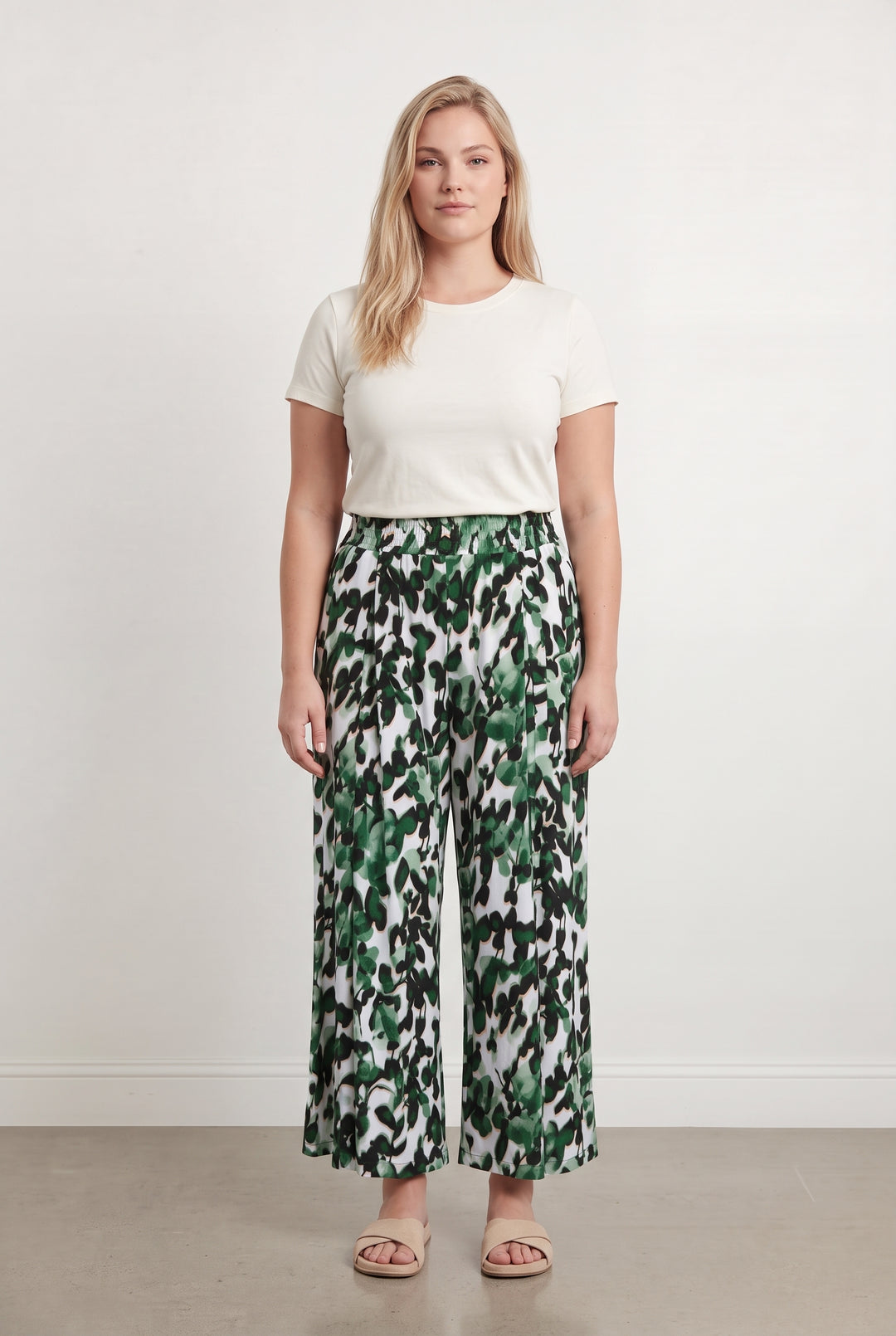 Pantalon Vert et Blanc - Taille XXXL/46 de la marque Indies | PARAD123619 - Vendu par Paradigme - Image 1