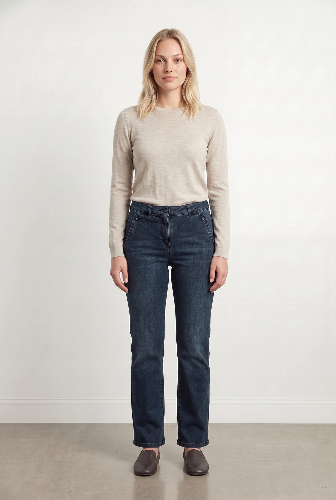 Jean Bleu Foncé - Taille L/40 de la marque Caroll | PARAD123620 - Vendu par Paradigme - Image 1